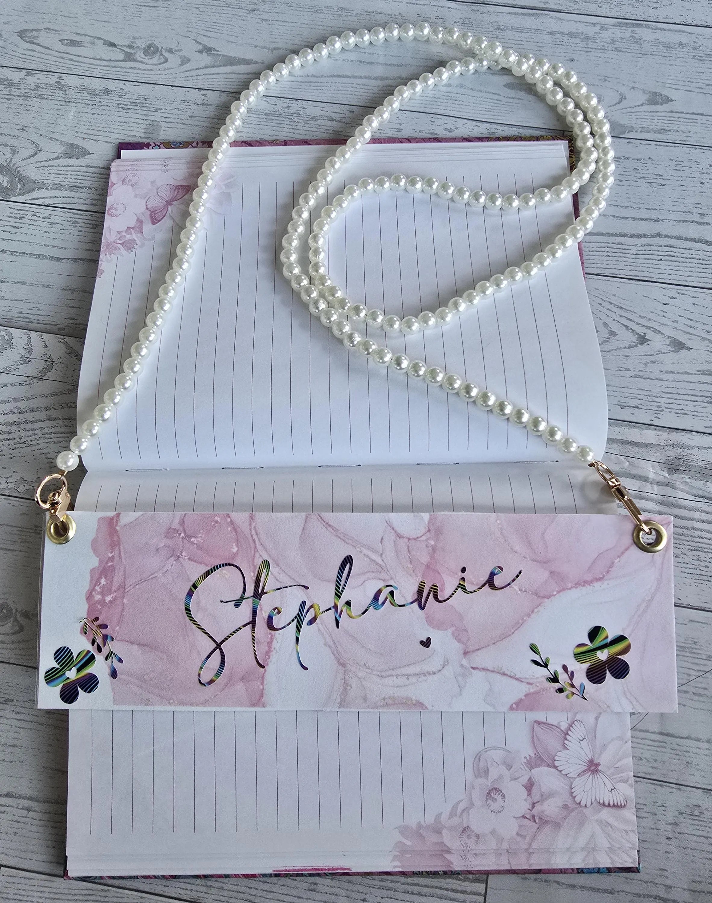 Personalized Book Purse