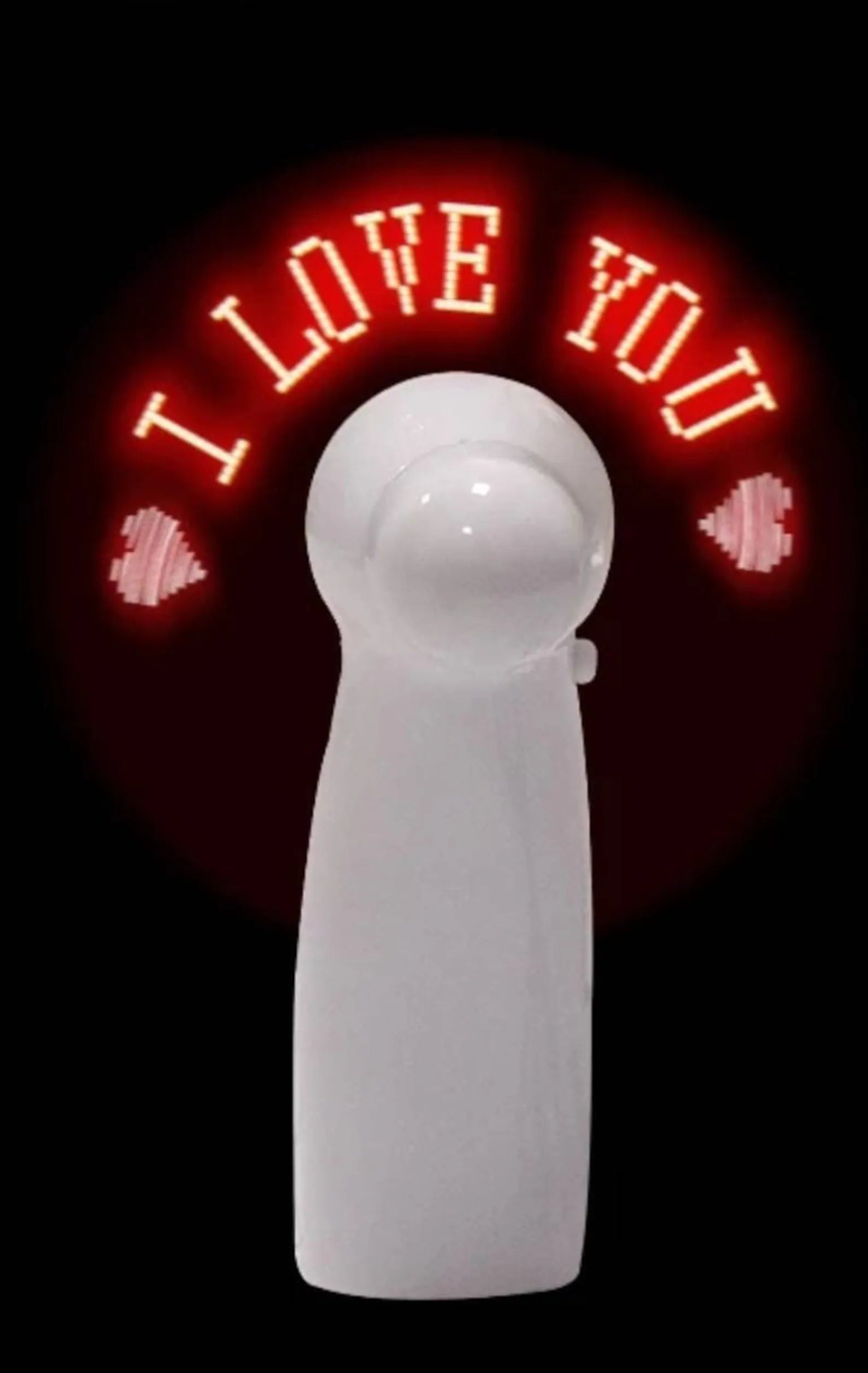 Personalized LED Light Message Fan